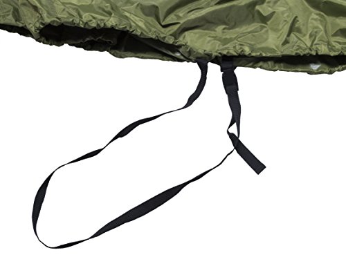 Lawn Mower Tractor Cover with Elastic Hems to Fit a Deck up to 54" Green Color Product Size 72" L x 44" W x 46" H (Green Color) - Thumbnail 3