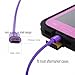 Hi-mobiler®Hi-Speed 10ft/3M USB2.0 A Male to Micro B Cable with Gold-Plated Connectors for Samsung LG HTC and Other Tablet Smartphone (Purple)