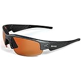 Maxx Sunglasses Dynasty 2.0 Black Carbon Fiber HD Amber Lenses