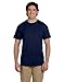 Hanes mens 5.2 oz. 50/50 ComfortBlend EcoSmart T-Shirt(5170)-Navy-XL