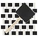 US Art Supply 3 inch Foam Sponge Wood Handle Paint Brush Set (Super Value Pack of 30 Brushes) - Lightweight, Durable and Great for Acrylics, Stains, Varnishes, Crafts, Art