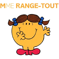 Madame Range-Tout (Collection Monsieur Madame) (French Edition) book cover