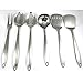 6 Stainless Steel Kitchen Cooking Utensil Set Serving Tools Server Spatula Spoon