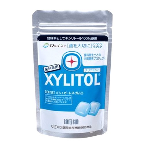ロッテ キシリトールガム ラミチャック 21粒 クリアミント商品画像