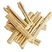 BWOGUE 300g Pet Snacks Sweet Bamboo Chew Toy for Squirrel Rabbits Guinea Pigs Chinchilla Hamster (About 10-14 Sticks)