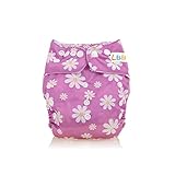 LBB Baby Cloth Diapers With 2 Inserts One Size Pocket Diapers, Light purple