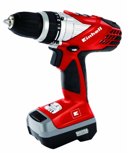 Einhell Akkuschrauber TE-CD 14,4-2 2B Li (2x Lithium Ionen Akkus, 14,4 V, 1,3 Ah, 2 Gang, 38 Nm, LED-Licht… – Bild 3