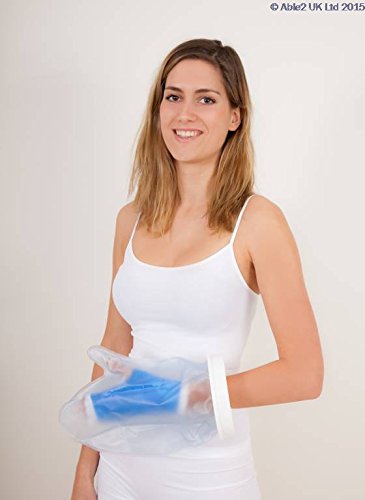 Atlantis Waterproof Bath and Shower Cast Bandage and Dressing Protector - 305MM (12") Adult Hand