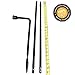 Red Hound Auto 2002-2009 Compatible with Chevy Trailblazer Lug Wrench New Tire Tool Replacement Kit for Spare Jack