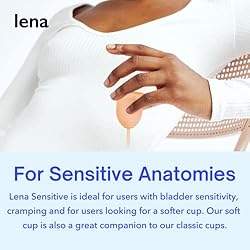 Lena Sensitive Menstrual Cup | Soft Reusable