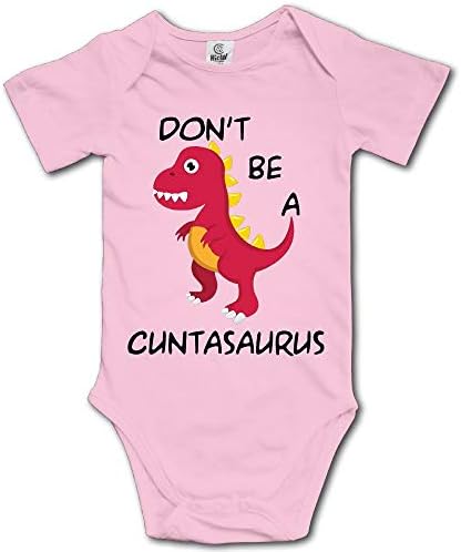 VHGJKGIN Don't Be A Cuntasaurus Cute Baby Onesie Bodysuit