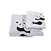 Duvet Cover Bedding Set 3-Pieces Twin Size, White and Black Panda Animal Patterns Design Prints,Without Comforter (Twin, (1Duvet Cover+2Pillowcases)#02)