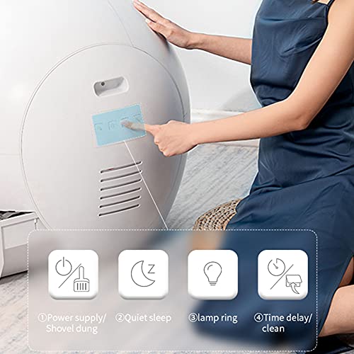 ELS PET Smart SelfCleaning Cat Litter Box/APP Control Automatic WiFi