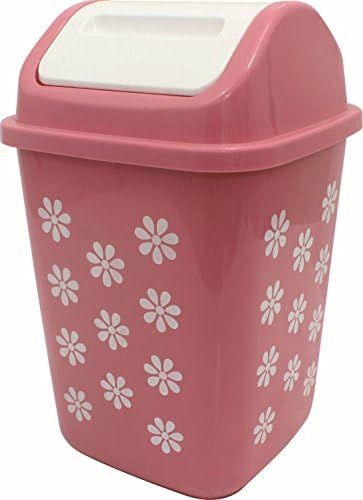 Dustbins Xiuxiutian Plastic Covered 21.532cm, rocker style 4 21.532cm