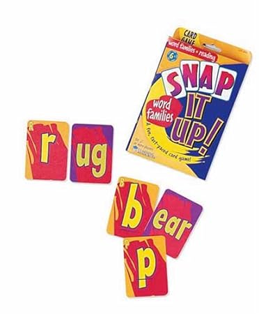 Learning Resources Snap It Up! Phonics & Reading Card Game