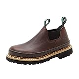 Georgia Work Boots Boys Giant Romeo Leather Goodyear Welt Brown GR74