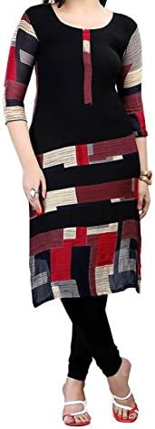 HF Entprise Women's Fancy Mix Cotton Kurti Free Size Multicolor