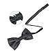 BASH 8 PACKS Elegant Adjustable Pre-tied bow ties for Men Boys (F)