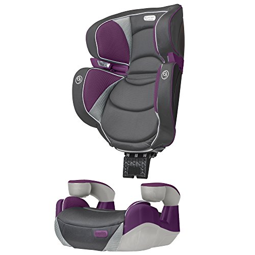Evenflo Rightfit Booster Car Seat, Hollyhock