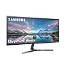 Samsung-LS34J550WQRXXU-34-SJ55-Ultra-Wide-WQHD-1440p-LED-Monitor-3440x1440-HDMI-DisplayPort Samsung S34J550WQR - LED monitor - 34.1" - 3440 x 1440 Ultra WQHD @ 75 Hz - VA - 300 cd/m² - 3000:1-4 ms - 2xHDMI, DisplayPort - dark grey/blue
