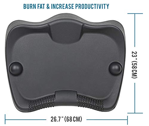 Anti Fatigue Mat Standing Desk Kitchen Floor Mats Comfort Foam Cushion For Home Office Non Skid Slip Rubber Black Ergonomic Stand Foot Massage Pad - Thumbnail 4
