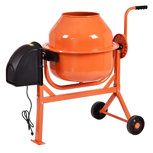 Apontus Portable Electric Concrete Cement Mixer