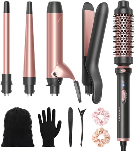 Wavytalk 1 Curling Iron Thermal Brush Flat