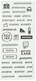 Hero Arts CL916 Kelly's School Planner Craft Supplies