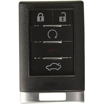 fits 2011-2014 Cadillac CTS / 2011 Cadillac DTS Key Fob Keyless Entry Remote (OUC6000066) - Not for Push to Start