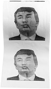 Tairacy Donald Trump Printed Toilet Paper Roll Novelty Funny Gag Gift 2Ply 240Sheet (3)