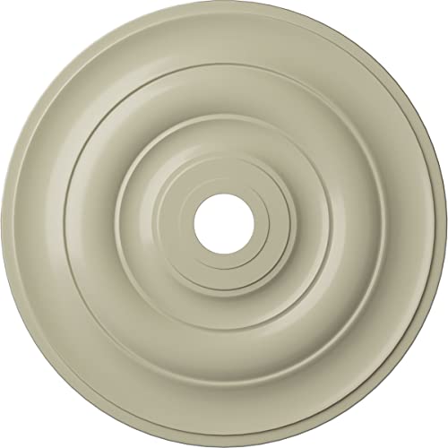 Ekena Millwork CM26JECYF Jefferson Ceiling Medallion, 26 1/2"OD x 3 5/8"ID x 1…