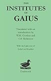 The Institutes of Gaius (Texts in Roman Law) by 