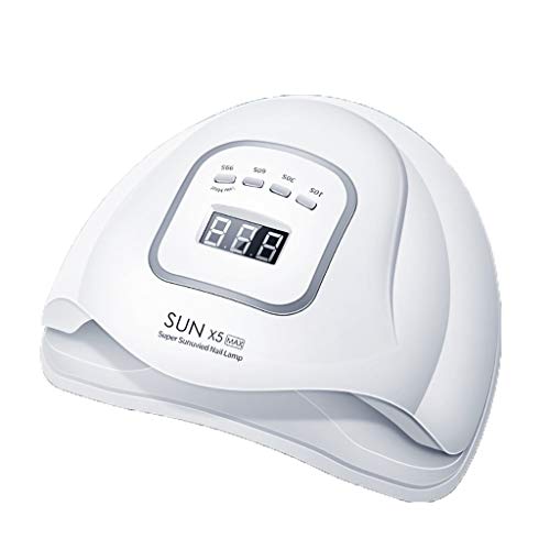 ☀ Dergo ☀ Adapter line, LED UV Nail Gel Curing Lamp 120W Light Nail Gel Polish Dryer Nail Art Machine