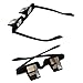 Andux Periscope Glasses Easy Lie Down in the Bed for Reading Book Prism Spectacles with Case and Cloth Lr/01