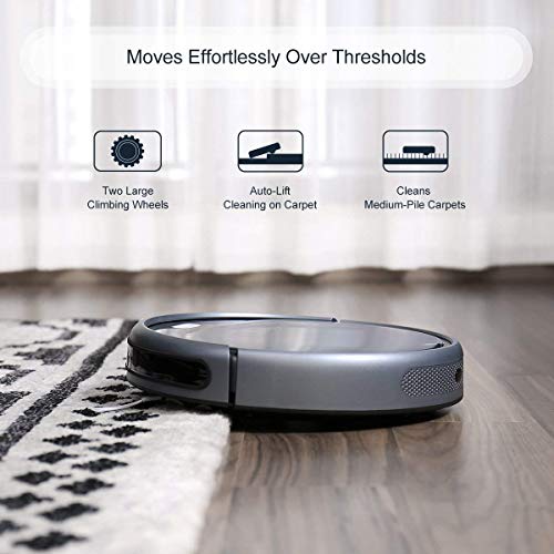 Coredy Robot Vacuum Cleaner, 1700Pa SuperStrong Suction, Ultra Slim