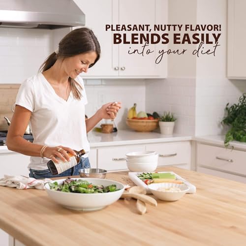 Flora Udo's Oil 3-6-9 Blend - Vegan Omega-3 & Omega-6 Oil - Contains Organic Coconut Oil, Flax Seed Oil & More - Keep Chilled - 17 fl. oz.