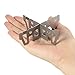 Lixada Titanium Alcohol Stove Rack Cross Stand Outdoor Camping Stove Stand Support Rack Mini Ultralight Portable Liquid Alcohol Stove Rack Support Stand (Style1)