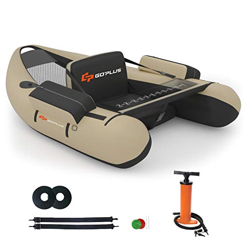 Byhsports Fishing Float Tube With Adjustable Backpack Straps