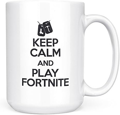 Fortnite Cup - Battle Royale Accessories - Fortnight Mug - Fornite Novelty Gifts - 15oz Ceramic