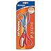 Westcott All Purpose Value Scissors, Straight, 8-Inch, Color Varies, 3-Pack (13404), red/black/lt blue, Single