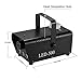 Easife Professional Fog Machine Halloween Automatic Smoke Machine 600W Remote Control with Lights LED for Continuous Fog&Independent-Used Lighting Effects Chrismas Party Wedding Stage