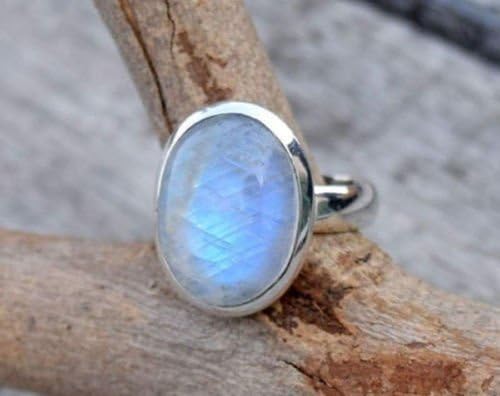 preeyanan Charming 925 Silver Filled Rainbow Moonstone Rings Wedding Engagement Jewelry (7)