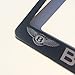Matte Black Laser Engraved Bentley Stainless Steel USA License Plate Frame With Engraved Steel Logo Screw Cap Combo 12.25