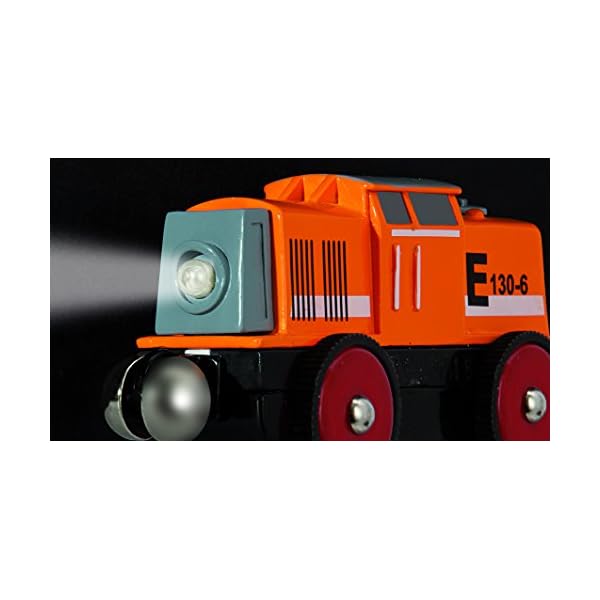 Eichhorn 100001306 - Bahn, Rangier E-Lok 11 cm, mit 4-Radantrieb und vier Funktionen, inkl. Batterien 60 min. Laufzeit – Bild 4