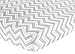 Sweet Jojo Designs Fitted Crib Sheet for Yellow and Gray Chevron Zig Zag Baby/Toddler Bedding - Chevron Zig Zag Print