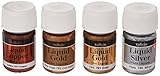Vallejo 4 x 35ml Gold Silver & Copper Metallic Set