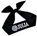 Volleyball TIE BACK Moisture Wicking Headband Personalized with the EMBROIDERED Name of Your Choice