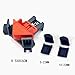 JFSING Corner Clamp - 90 Degrees Right Angle Clamps Adjustable Single Handle for Woodworking, Photo Framing, Glass Holder 4 PCS