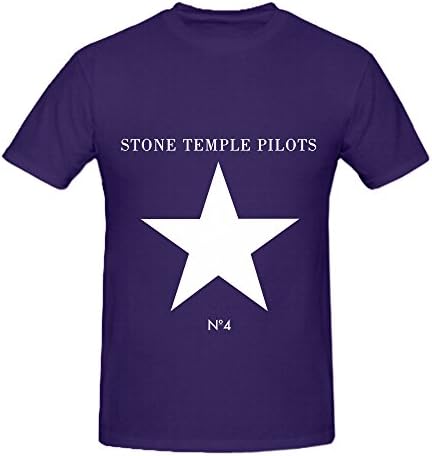 Stone Temple Pilots No 4 80s Men O Neck Design Tee Shirts Large