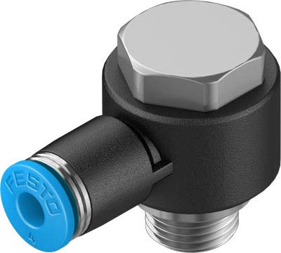 Festo 186146 Model QSLV-G1/2-12 Push-In L-Fitting